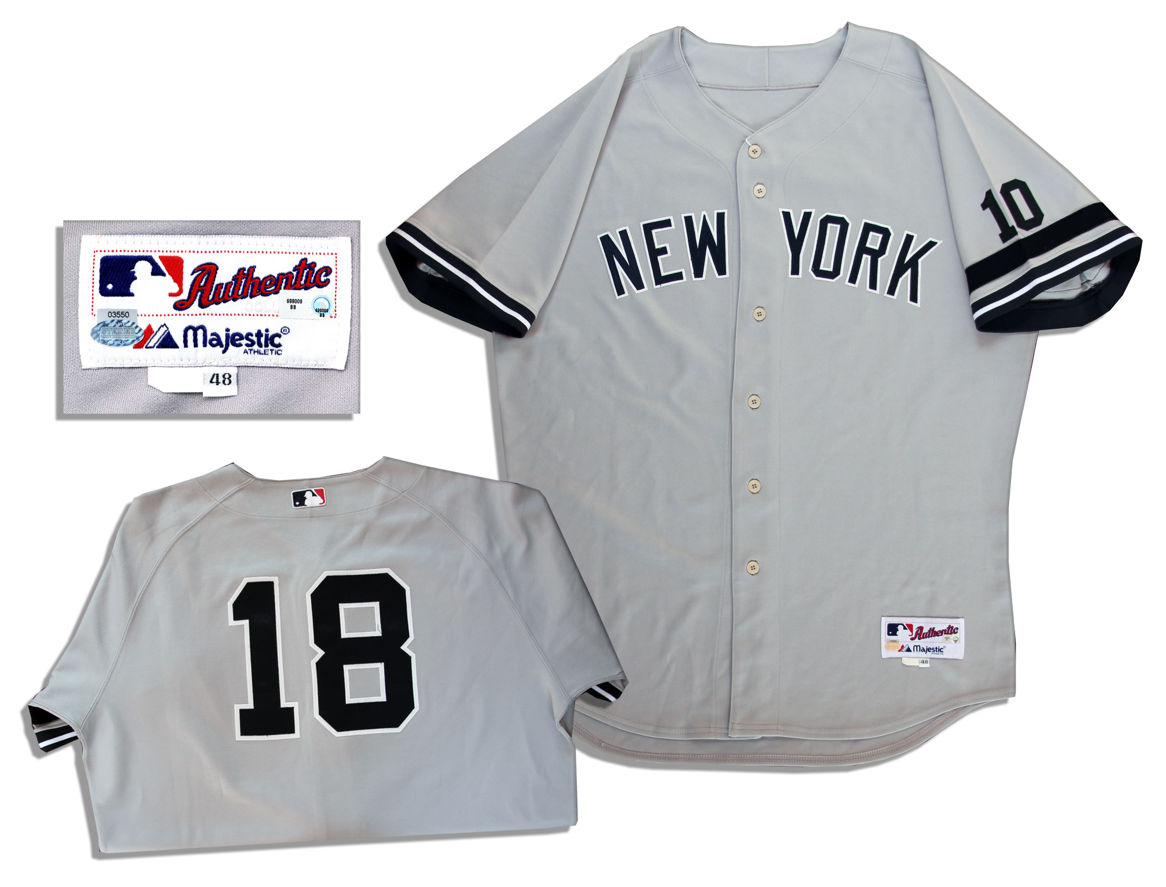 Sell / Auction a New York Yankees Game Worn Jersey at Nate D. Sanders
