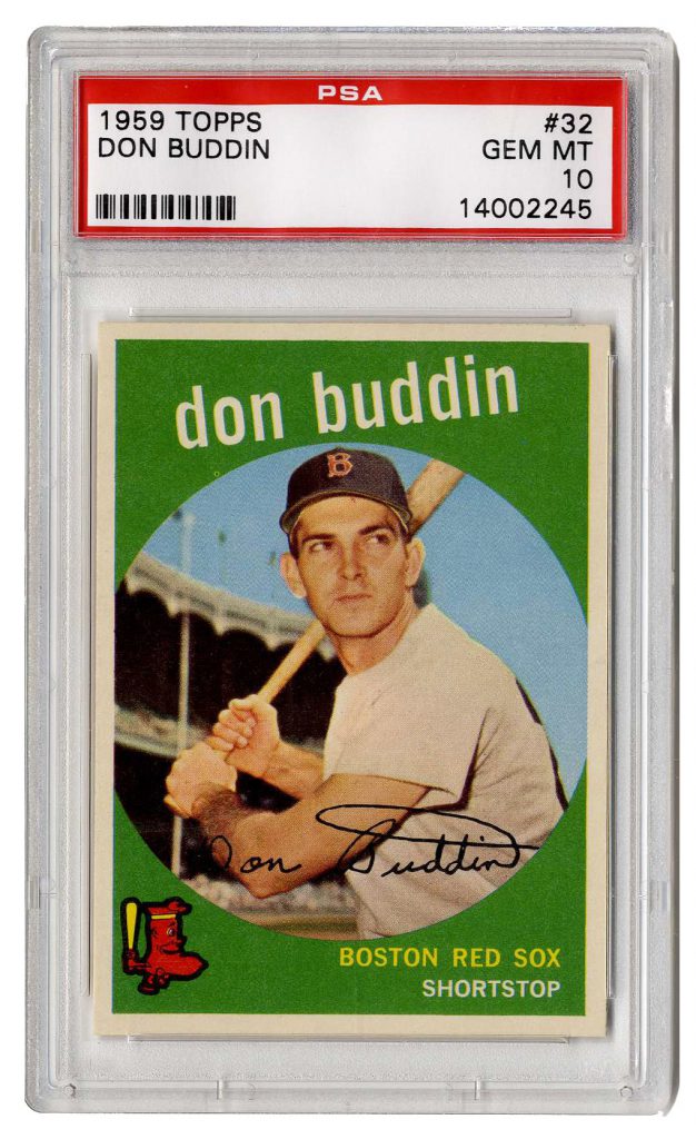 1959 Topps Don Buddin #32 PSA 10 
