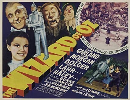 Wizard of Oz 1939 American Musical FANTASY LOCANDINA Goldwyn Cinema Foto 