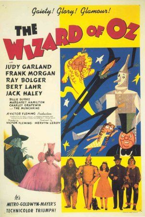 The Wizard of Oz 3 Sheet Vintage Movie Poster Lithograph Judy Garland S2 Art 