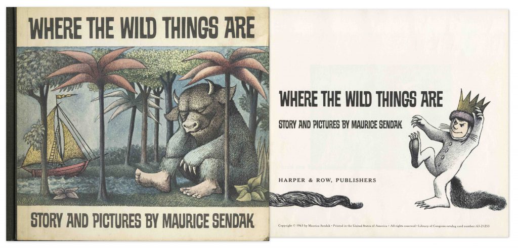 Maurice Sendak Where Wild Things Are 1st edition