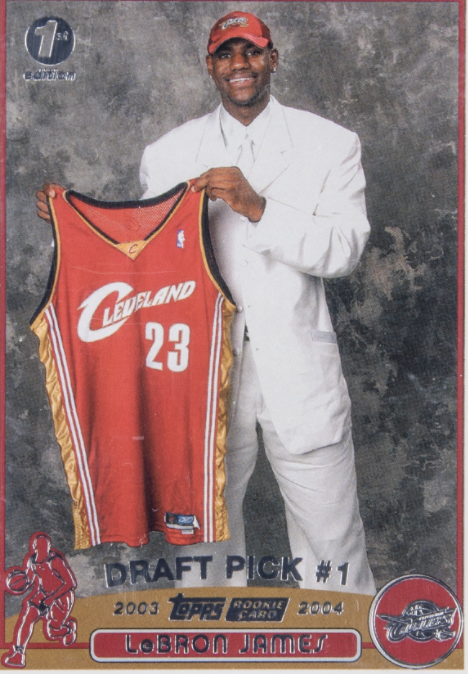 Sell or Auction Your 2003-04 Topps First Edition #221 LeBron James