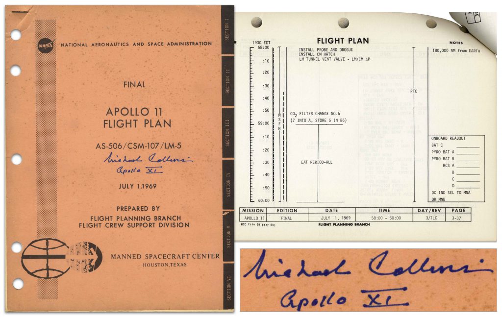Apollo 11 Flown Flight Plan