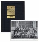 Rare 1930 High School Yearbook for Vince Lombardi -- His Second Year Preparing for Priesthood at Cathedral College 