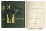 First Edition, First Printing of Mark Twains Masterpiece, Adventures of Huckleberry Finn -- Near Fine