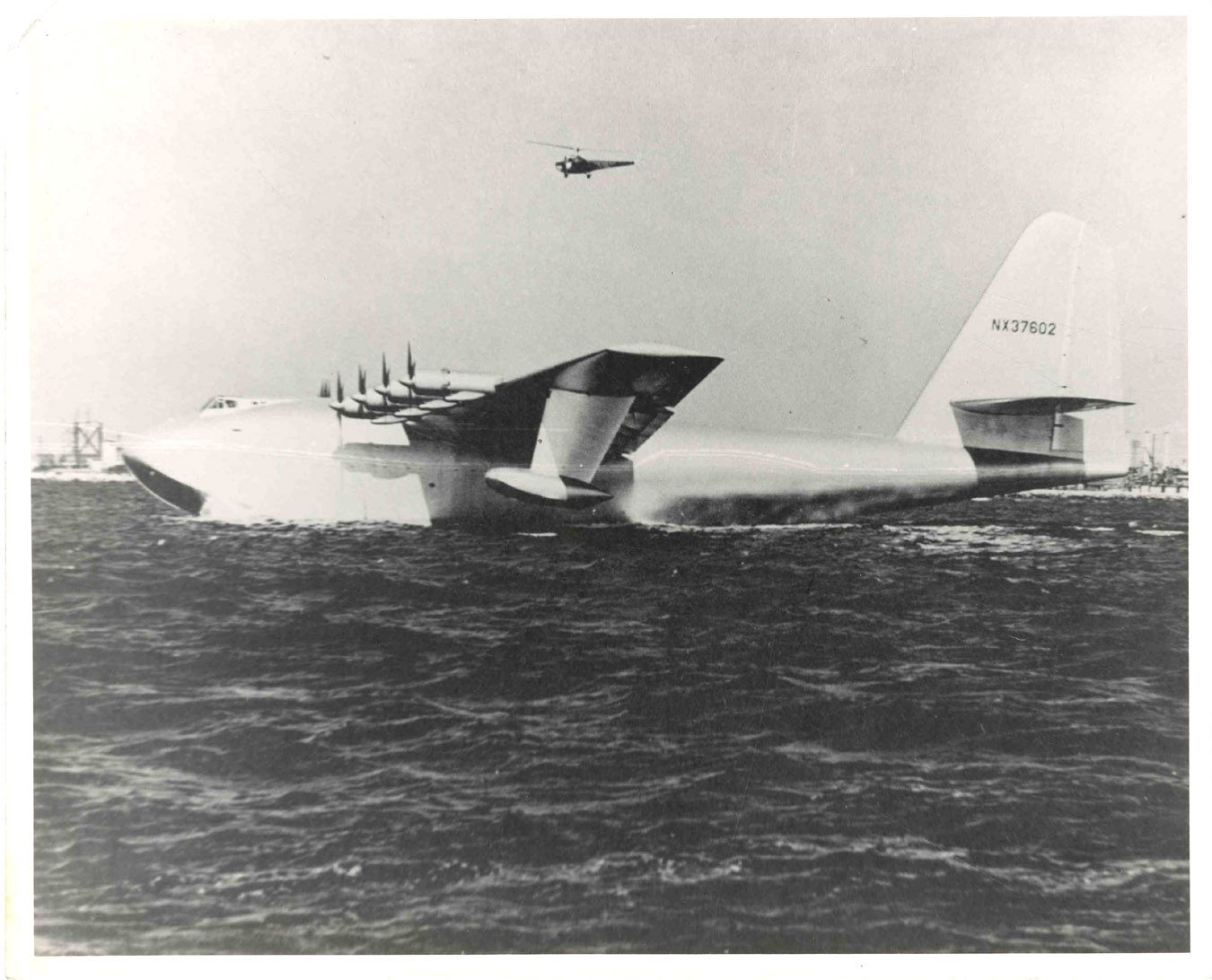 Item Detail - Original Photo of Howard Hughes' Spruce Goose on 2 ...