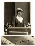 Eleanor Roosevelt Signed 8 x 10 Photo