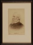 Rutherford B. Hayes Signed Cabinet Photo -- Rare Signed Presidential Portrait