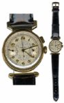 Clark Gables Personally Owned Mathey-Tissot Chronograph Wristwatch