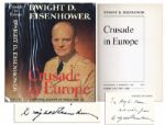 Dwight D. Eisenhower Signed Crusade in Europe -- His Acclaimed WWII Memoir
