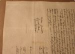 Exceptionally Beautiful Force 1843 Copper Plate Engraving of the Declaration