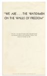 Two JFK Speeches Scheduled for 22 November 1963 -- Day of His Assassination