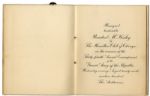 William McKinley 1900 Presidential Campaign Program -- 16pp. Booklet Measures 5.75'' x 7.25'' -- Very Good