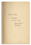 Carl Sandburg Signed 1st Edition of the Monumental Four Volume ''Abraham Lincoln: The War Years''