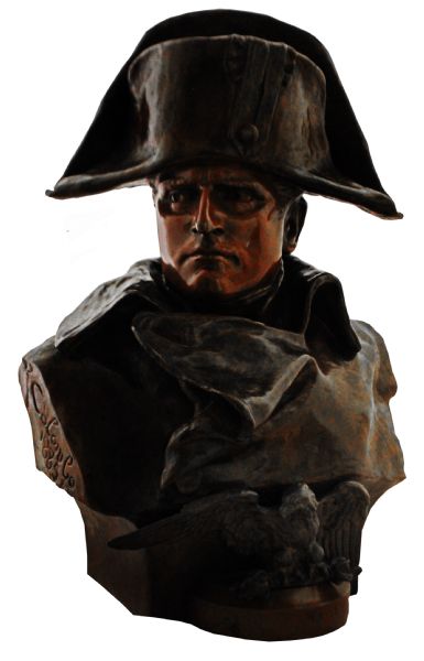 Renzo Colombo Bronze Bust of Napoleon -- 1885