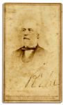 Signed Robert E. Lee CDV -- With Brady Backstamp