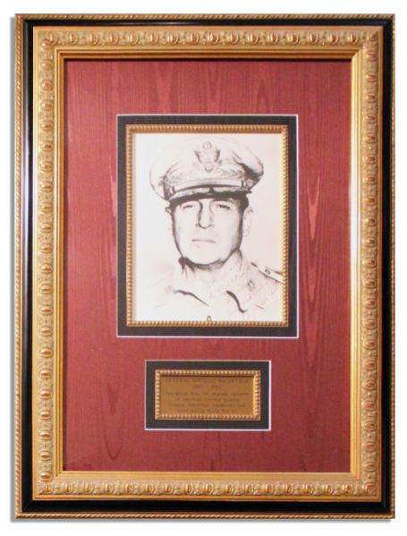 Attractive General Douglas MacArthur 8'' x 10'' Signed Photo