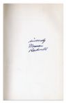 Norman Rockwell Signed First Edition of His 1960 Autobiography ''Norman Rockwell My Adventures as an Illustrator''