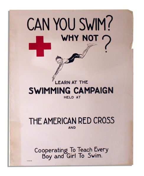 American Red Cross Poster -- Circa 1920