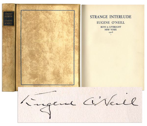 Limited Edition of Eugene O'Neill's ''Strange Interlude'' Signed