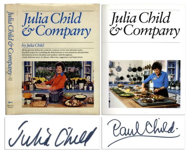 ''Julia Child & Company'' First Edition Signed by the Famed French Chef