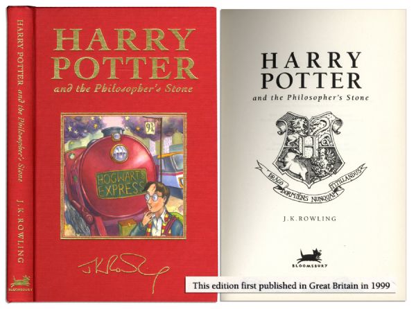 Rare U.K. Deluxe Edition of ''Harry Potter and the Philosopher's Stone''