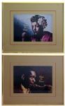 Bumper Art From The Tonight Show Starring Johnny Carson -- More to Come Artwork of Ella Fitzgerald and John Coltrane