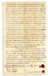 1776 Land Deed for Property in Providence, Rhode Island -- Very Attractive Presentation