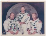 Apollo 11 Crew Signed 10 x 8 Photo -- With PSA/DNA COA