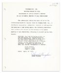 Legendary Jazz Singer Sarah Vaughan Contracts Signed