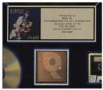 Stevie Ray Vaughan and Double Trouble Gold RIAA Award for ''Live Alive''