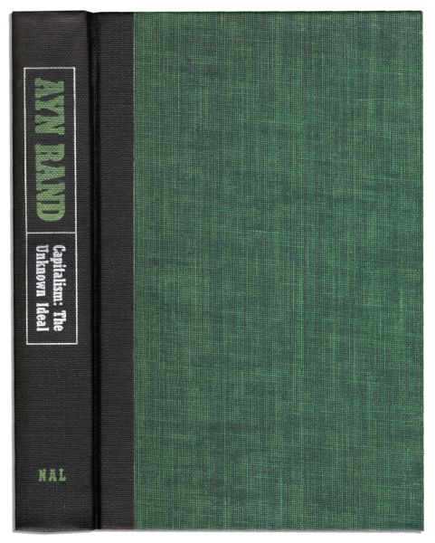 Ayn Rand's ''Capitalism: The Unknown Ideal'' Signed Limited Edition