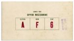 Scarce Ticket to ''Giant'' Premiere -- James Dean's Last Film -- With Liz Taylor, Rock Hudson