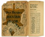 Dan Beard ''Buckskin Book'' Signed -- 1929 Boy Scouts of America Woodcraft Series