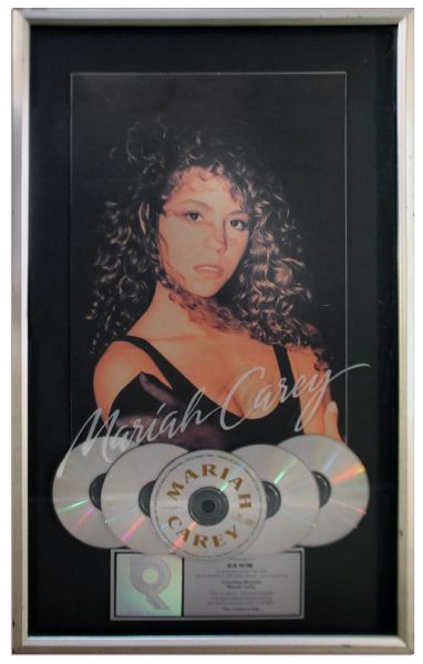 RIAA Award For Mariah Carey's Debut Record