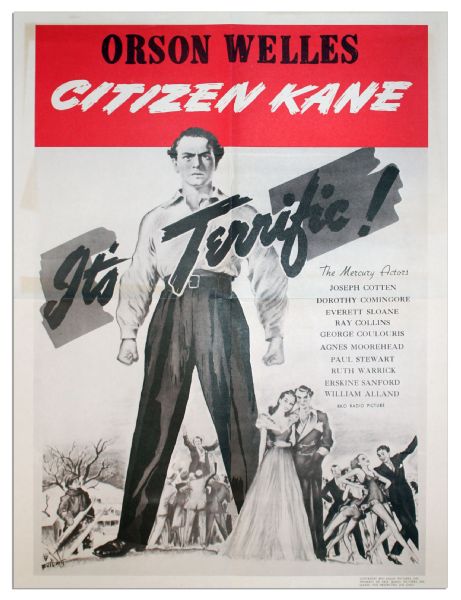 Original 1941 ''Citizen Kane'' Poster