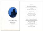 JFK Texas Welcome Dinner Program From 22 November 1963