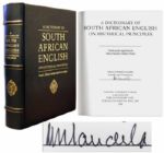 Nelson Mandela Signed A Dictionary of South African English on Historical Principles -- Only 100 Limited Edition Signed Copies
