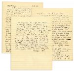 Dwight Eisenhower WWII ALS -- ...Ive argued that personal pull and politics were not so important in the army as hard work and devotion to duty. I still believe it...this dark dark war...