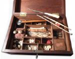 Civil War Era Sewing Box Likely Used in the War -- With Supplies Inside