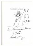 Ludwig Bemelmans ''Madeline in London'' Signed -- With Beautiful Hand Drawn Sketch of a Child on a Horse