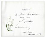 Ludwig Bemelmans ''Parsley'' Signed