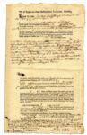 Noah Webster Document Signed -- 1812 Deed in Amherst, Massachusetts