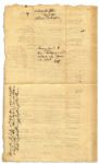 Noah Webster Document Signed -- 1812 Deed in Amherst, Massachusetts