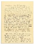 Dwight Eisenhower WWII ALS -- ''...I've argued that 'personal pull' and politics were not so important in the army as hard work and devotion to duty. I still believe it...this dark dark war...''