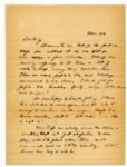 Dwight Eisenhower WWII 1945 Letter -- ''...Things are moving rapidly...There are many people to see...Thank God for people like Bradley, Spaatz, Hodges, Patton, Beedle, and Simpson!...''