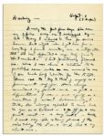 Dwight Eisenhower 1942 Autograph Letter Signed -- ''...Last night...I found awaiting me a notification that I'd been appointed a reg. Maj-Gen. by the President. That practically floored me...''