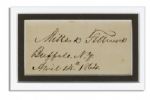 Millard Fillmore Signature & Photo