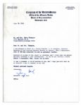 Gerald Ford Typed Letter Signed as House Minority Leader
