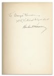 Herbert Hoover Signed ''The Challenge to Liberty'' 